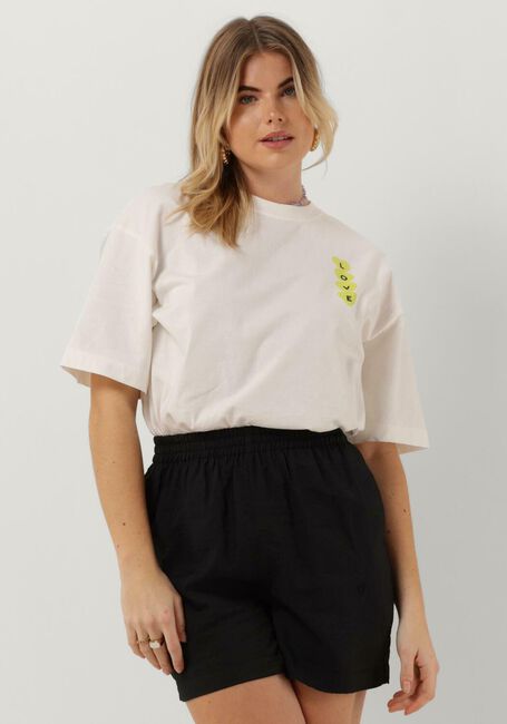 Weiße CATWALK JUNKIE T-shirt TS LUCKY LOVE - large