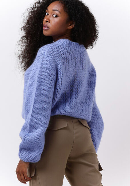 Blaue SELECTED FEMME Pullover SUANNE LS KNIT - large