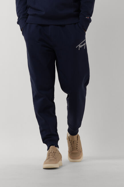 Dunkelblau TOMMY JEANS Jogginghose TJM REG SIGNATURE SWEATPANTS - large