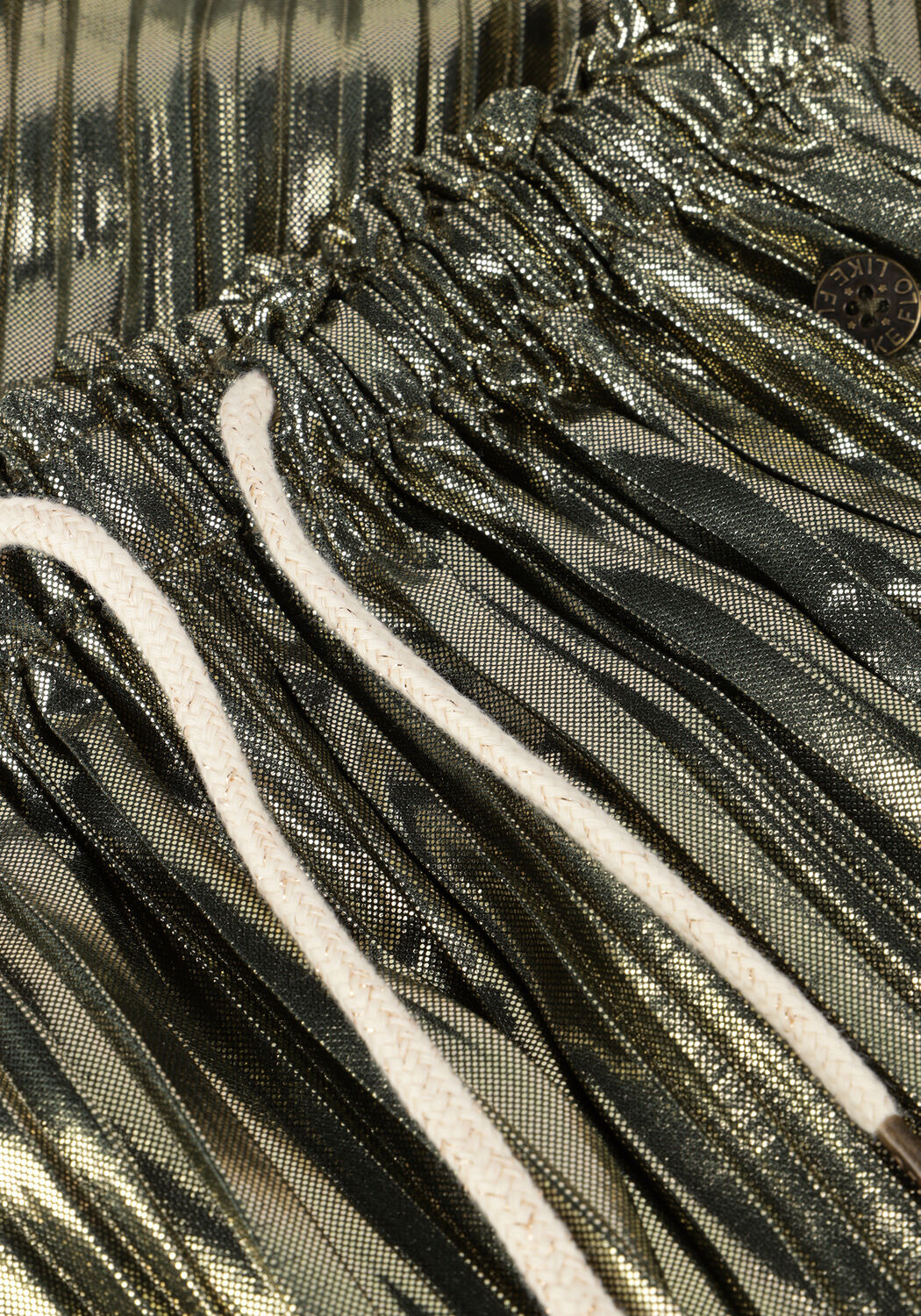 Metallisch LIKE FLO Hose FENNA FLO PLISSE PANTS - large