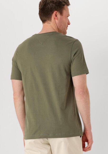 Olive TOMMY HILFIGER T-shirt ESS SEASONAL REG FIT SOLID TEE - large