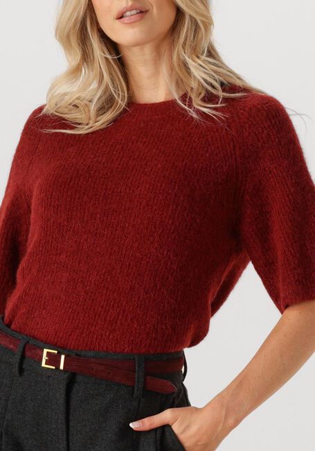 Rote MSCH COPENHAGEN Pullover MSCHMILANIA HOPE 2/4 PULLOVER - large