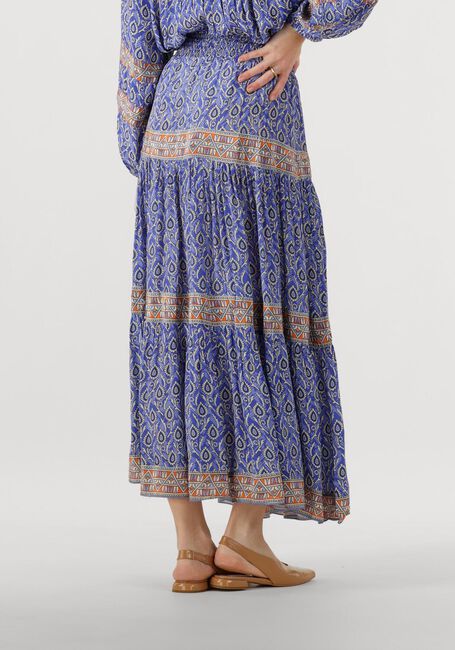 Blaue LOLLYS LAUNDRY Maxirock DIAMONDLL MAXI SKIRT - large
