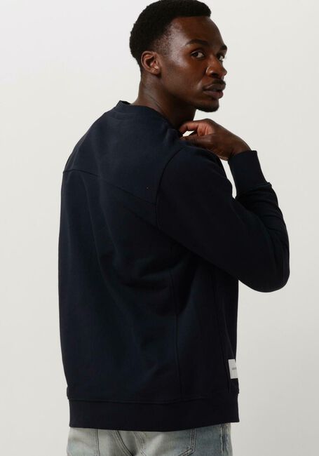 Dunkelblau ANERKJENDT Sweatshirt AKRUBEN SWEAT NOOS - GOTS - large