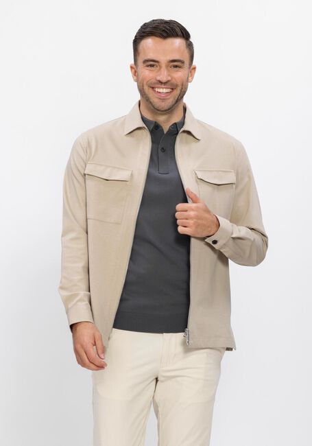 Beige GENTI Overshirts OAKS SHIRT JACKET - large
