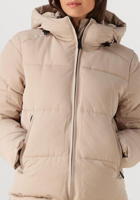 Beige WITHBLACK Wattierte Jack WBLGLORIAN LONG PUFFER JACKET - large