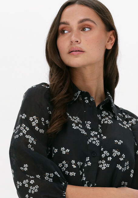 Schwarze SECOND FEMALE Midikleid DAVIDA NEW DRESS - large