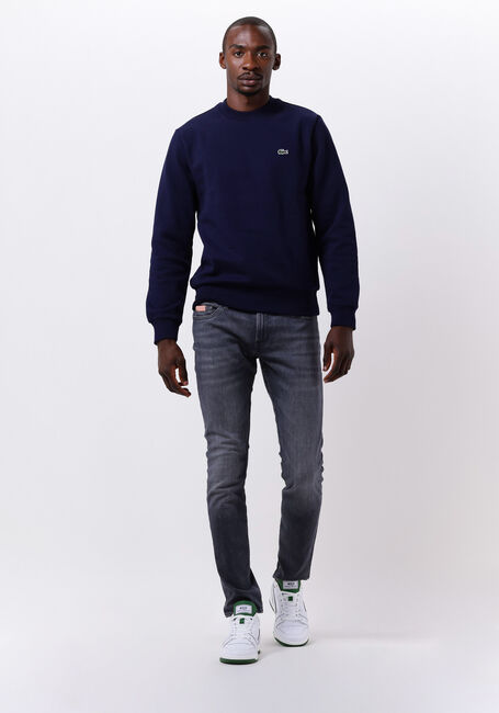 Dunkelblau LACOSTE Sweatshirt CLASSIC FIT BRUSHED FLEECE SWEATSHIRT - large