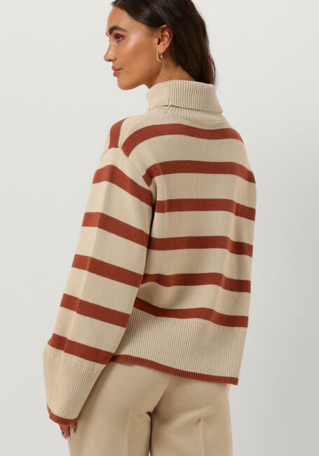 Creme MODSTRÖM Pullover CORBINMD STRIPE T-NECK - large