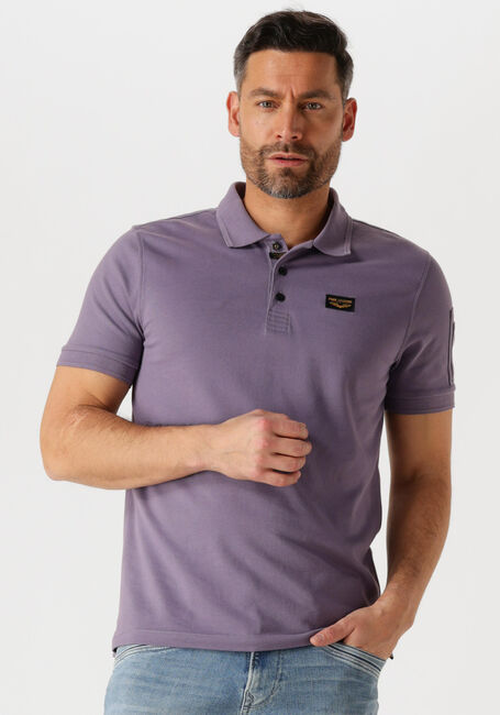 Lila PME LEGEND Polo-Shirt SHORT SLEEVE POLO TRACKWAY POLO - large