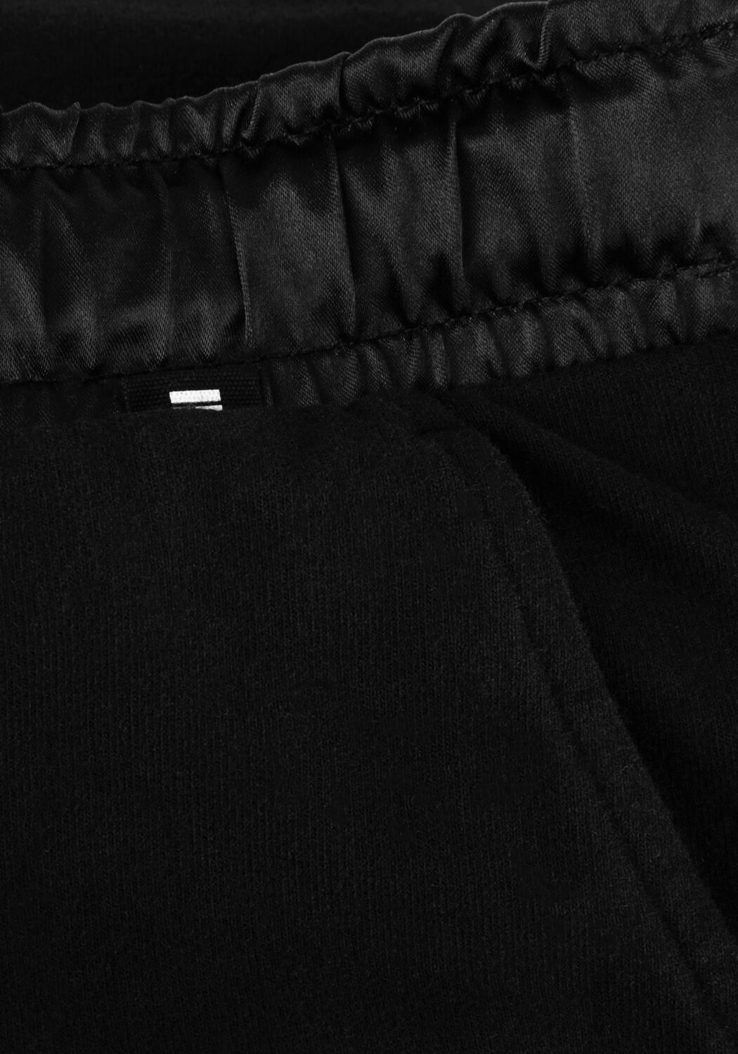 Schwarze 10DAYS Hose THE CROPPED JOGGER - large
