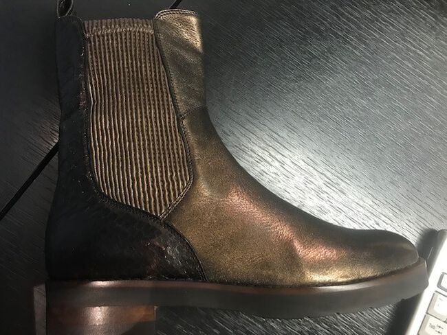 Bronzefarbene MARIPE Stiefeletten SAMPLE 31177 - large