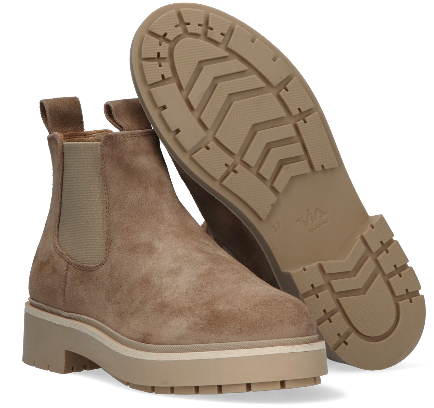 Boots Beige Alexis Zarah Via Vai Via Vai Chelsea Boots