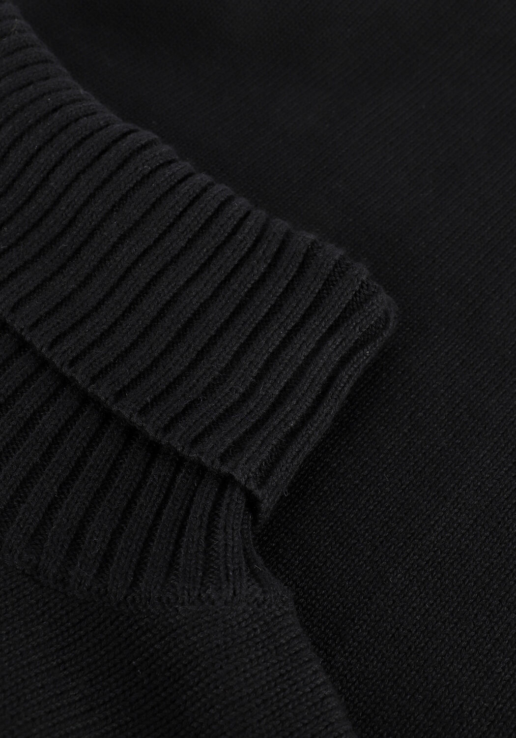 Schwarze XAVAH Rollkragenpullover HEAVY KNIT KOL - large