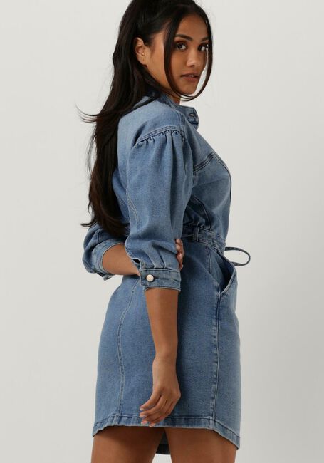 Blaue FREEBIRD Minikleid DENIM-H-TWILL-COT-23-1 - large
