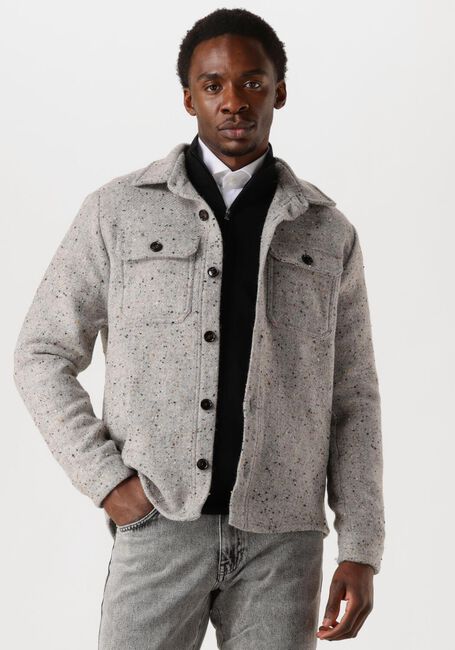 Graue PROFUOMO Overshirt OVERSHIRT DONEGAL - large