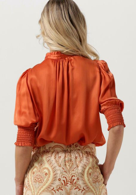 Orangene EST'SEVEN Blusen ELISE BLOUSE BAMBU - large