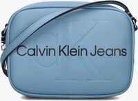 Blaue CALVIN KLEIN Umhängetasche SCULPTED CAMERA BAG18 MONO - medium