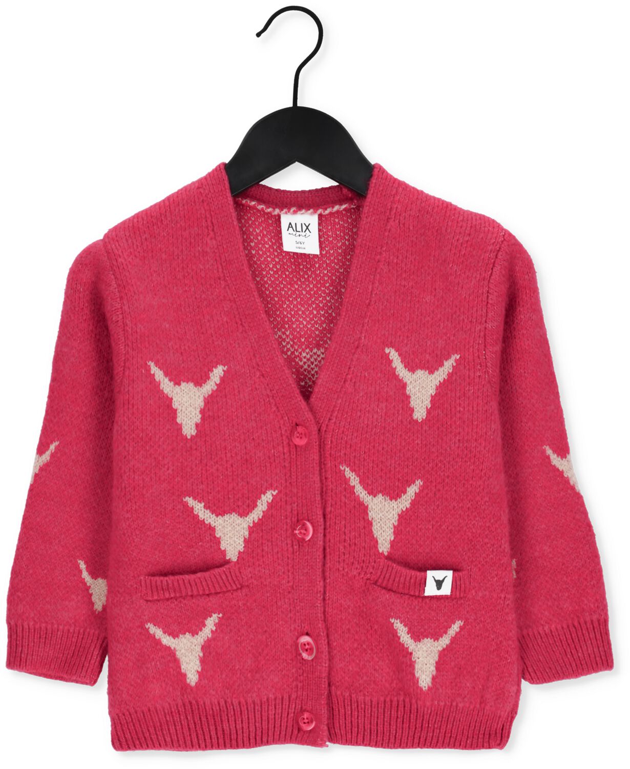 Strickjacke Teens Knitted Bull Cardigan Mädchen - Alix Mini - Modalova
