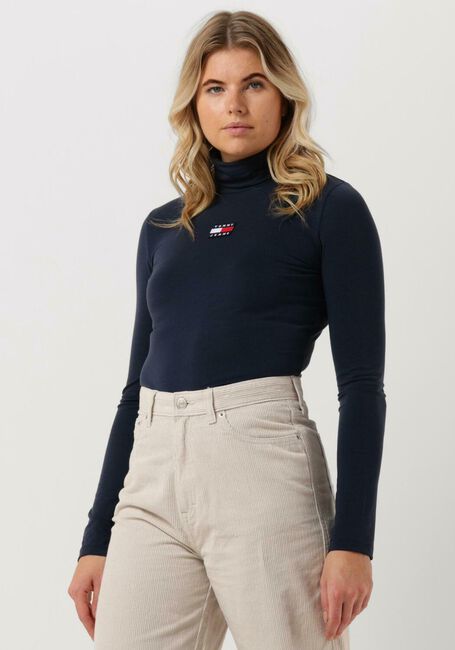 Dunkelblau TOMMY JEANS Langarmshirts OTHER KNIT LONGSLEEVE - large