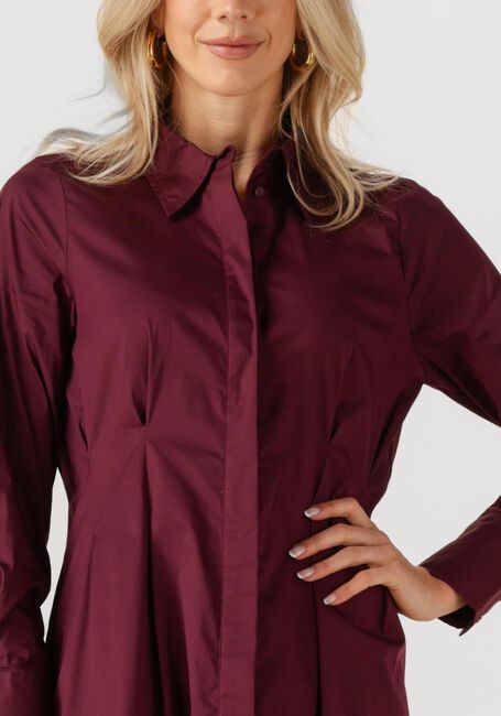 Bordeaux CO'COUTURE Midikleid POPPY SHIRT LONG DRESS - large