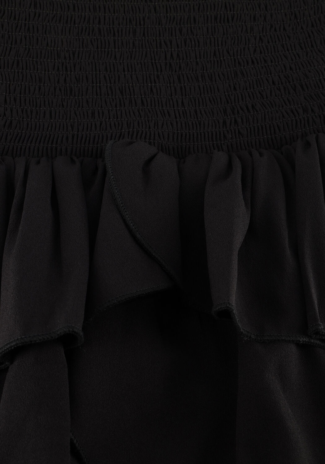 Schwarze NEO NOIR Minirock CARIN R SKIRT - large