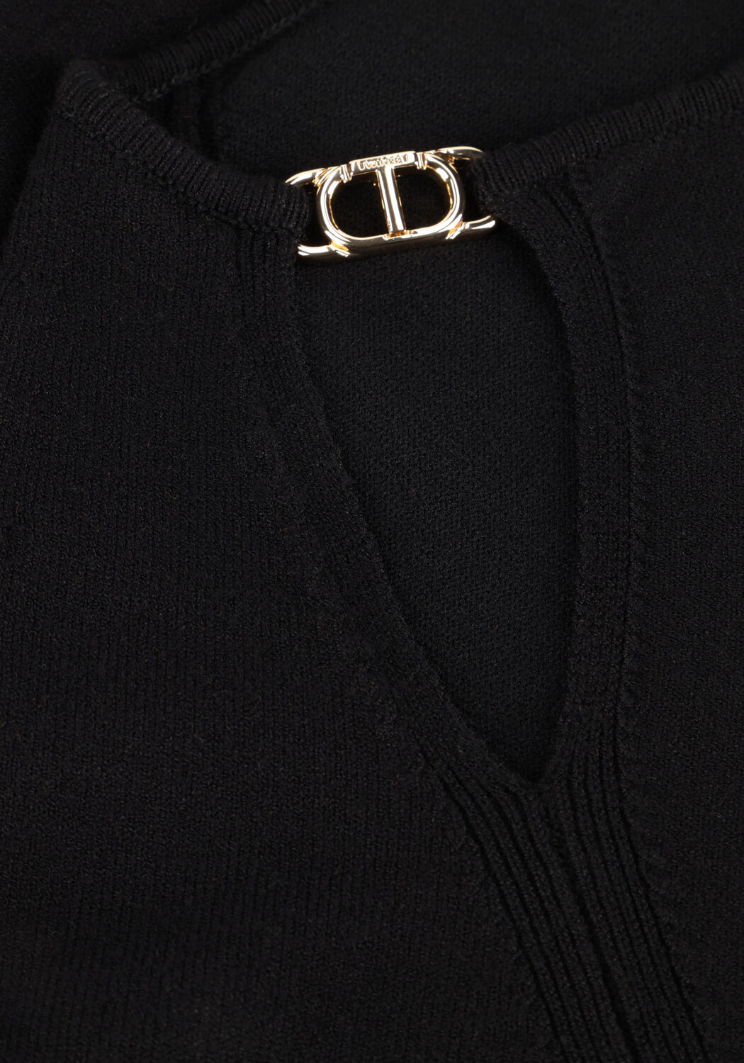 Schwarze TWINSET MILANO Top 251TP3490 - large