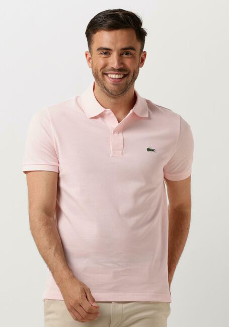 Hell-Pink LACOSTE Polo-Shirt 1HP3 MENS S/S POLO 12 - large