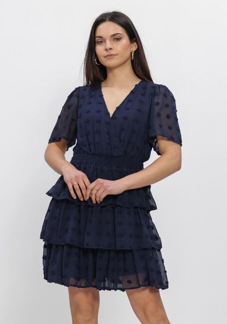 Blaue Y.A.S. Kleider YASDOTTIE SS DRESS - large