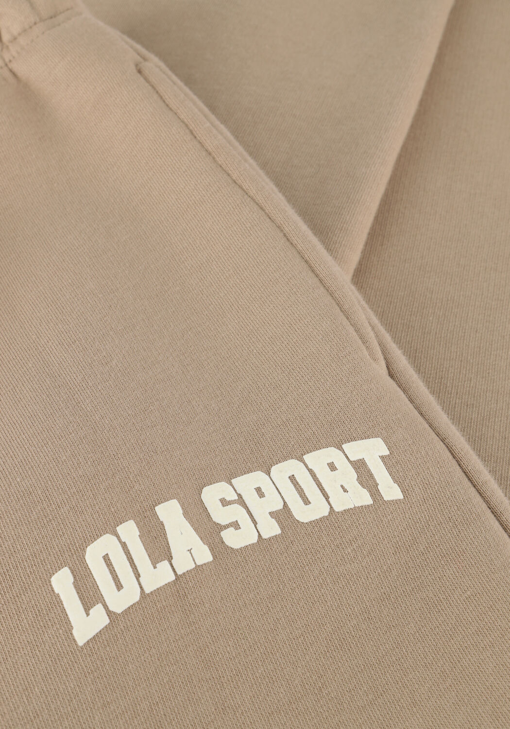 Beige THE LOLA CLUB Jogginghose JAYLA PANTS - large