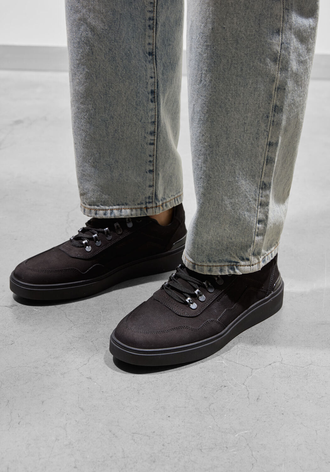 Schwarze STEFANO LAURAN Sneaker Low LJ2502 - medium