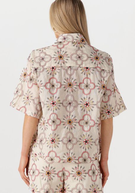 Beige EST'SEVEN Blusen ALIJAH BLOUSE BATIK - large