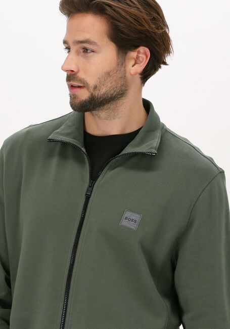 Dunkelgrün BOSS Strickjacke ZESTART 1 10234591 - large