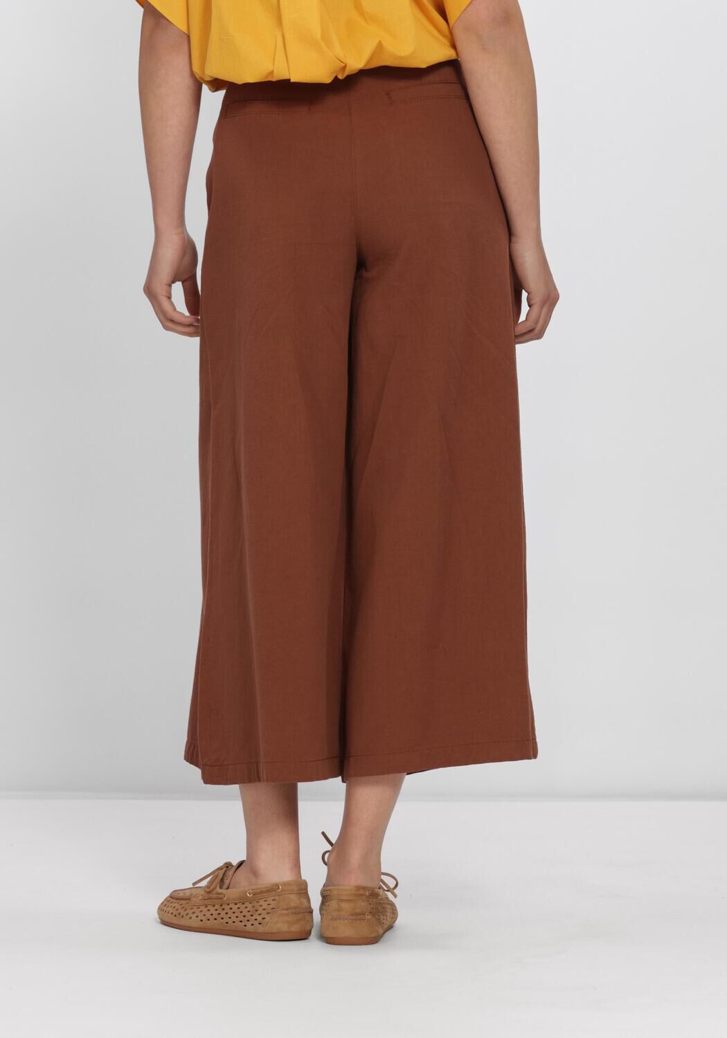 Braune VANESSA BRUNO Weite Hose GRIFFON - large