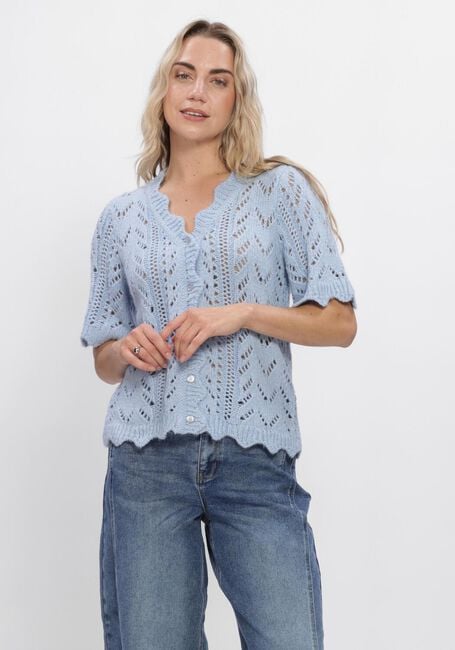 Hellblau Y.A.S. Pullover & Cardigans YASVIENNA SS KNIT CARDIGAN S. - large