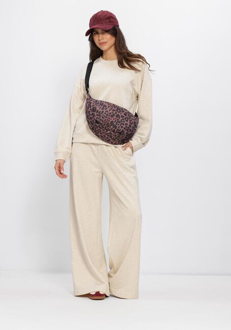 Ecru MSCH COPENHAGEN Weite Hose MSCHTAIA BRIENA SWEAT PANTS - large