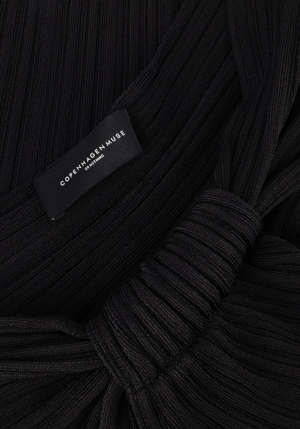 Schwarze COPENHAGEN MUSE Top ANN TOP - large