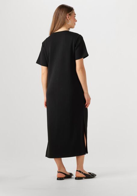 Schwarze MY ESSENTIAL WARDROBE Midikleid HELLAMW R-NECK LONG DRESS - large