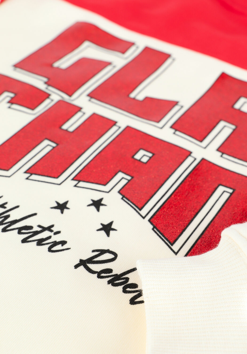 Nicht-gerade weiss COLOURFUL REBEL Sweatshirt GLAM CHAMP COLOURBLOCK DROPSHO - large