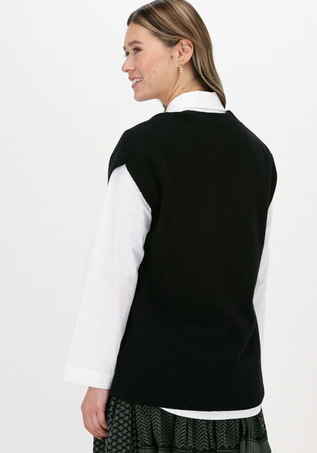 Schwarze SELECTED FEMME Spencer SLFNOVAH KNIT VEST B - large