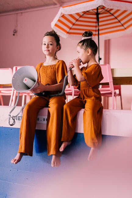 Braune JACKY SUE Jumpsuit LUNA JUMPSUIT - large