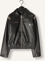Schwarze NIK & NIK Lederjack STUD JACKET Schwarze NIK & NIK Lederjack STUD JACKET - medium
