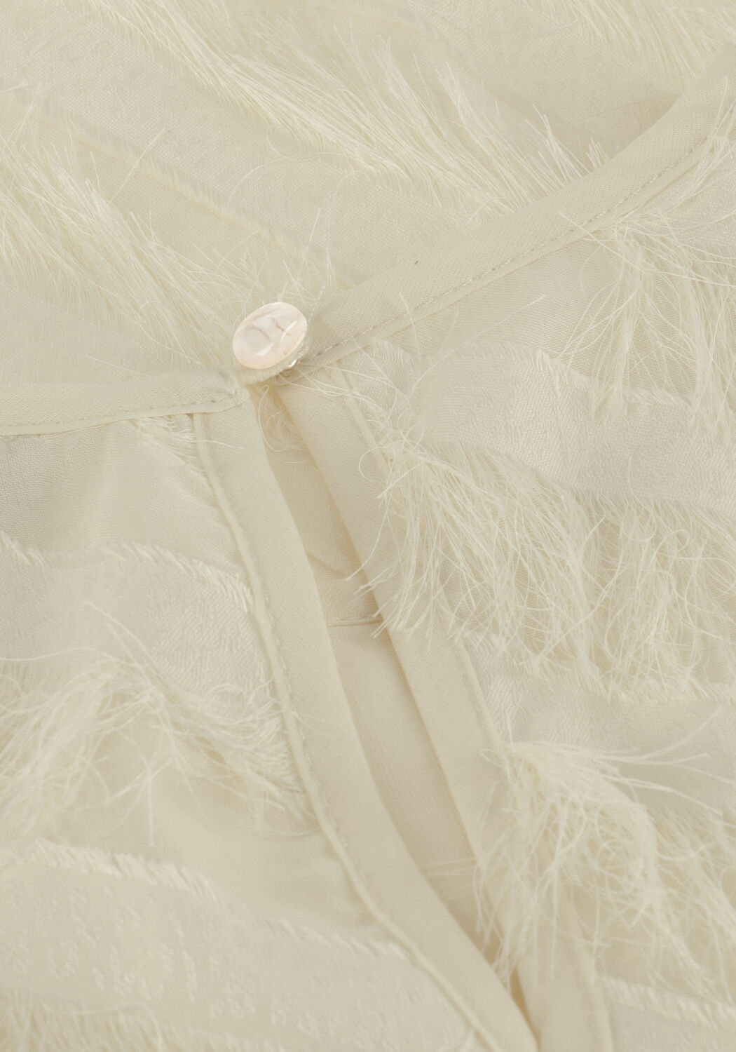 Creme LIKE FLO Blusen ELLA FLO FRINGES BLOUSE - large