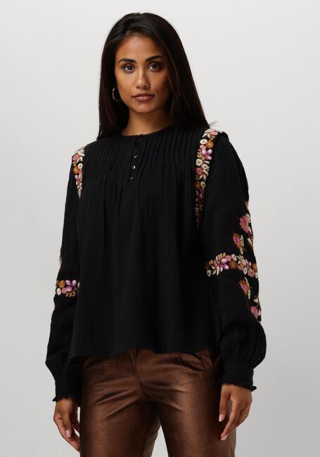 Schwarze LOUIZON Blusen IPISH - large