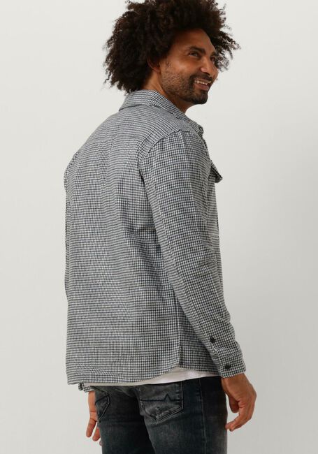 Graue PUREWHITE Overshirt HERITAGE PATTERN OVERSHIRT WITH TWO CHEST POCKETS - large