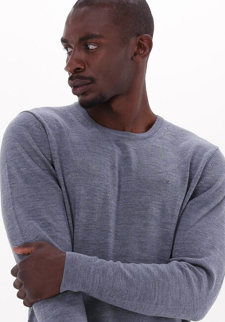 Graue CALVIN KLEIN Sweatshirt SUPERIOR WOOL CREW NECK SWEATER - large