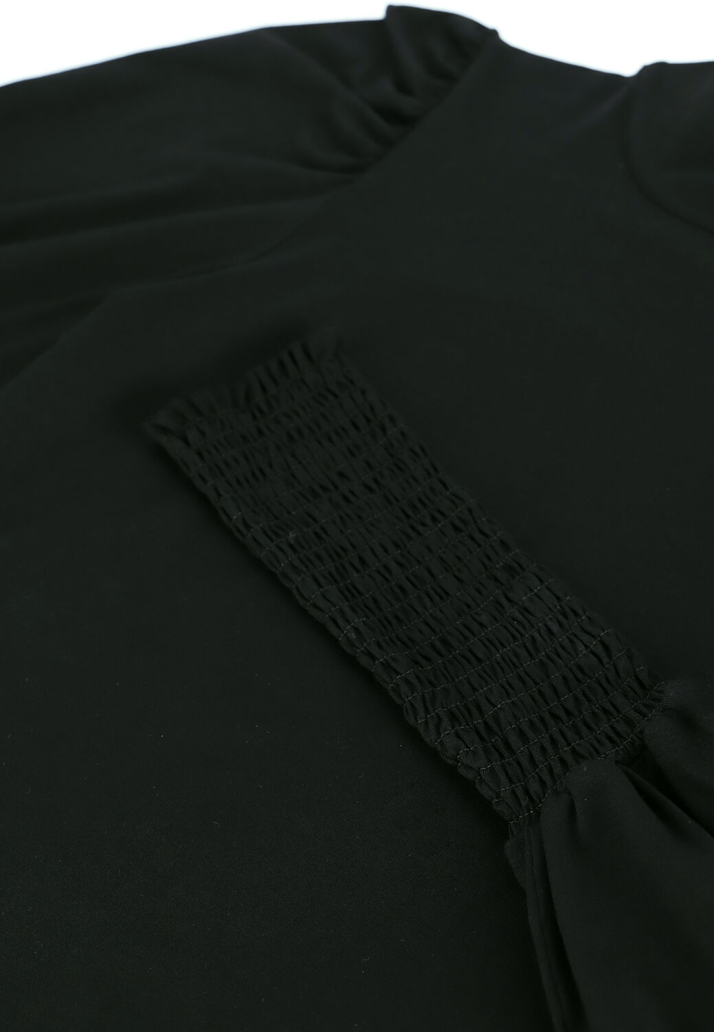 Schwarze JANSEN AMSTERDAM Top TOP SLEEVE SMOCK - large