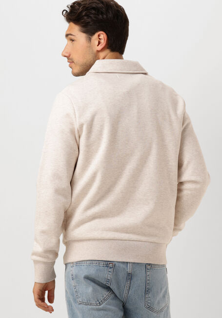 Nicht-gerade weiss FRED PERRY Pullover HALFZIP FLEECE BACK SWEATSHIRT - large