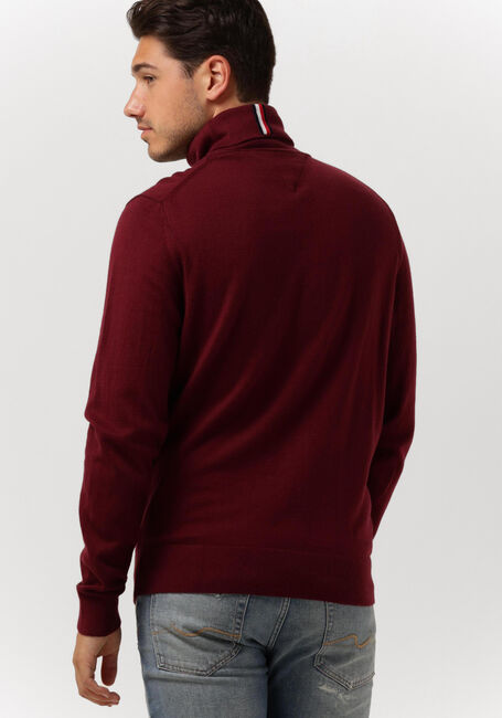 Bordeaux TOMMY HILFIGER Rollkragenpullover PIMA ORG CTN CASHMERE ROLL NECK - large
