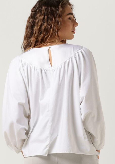 Weiße 10DAYS Blusen BALLOON SLEEVE BLOUSE - large